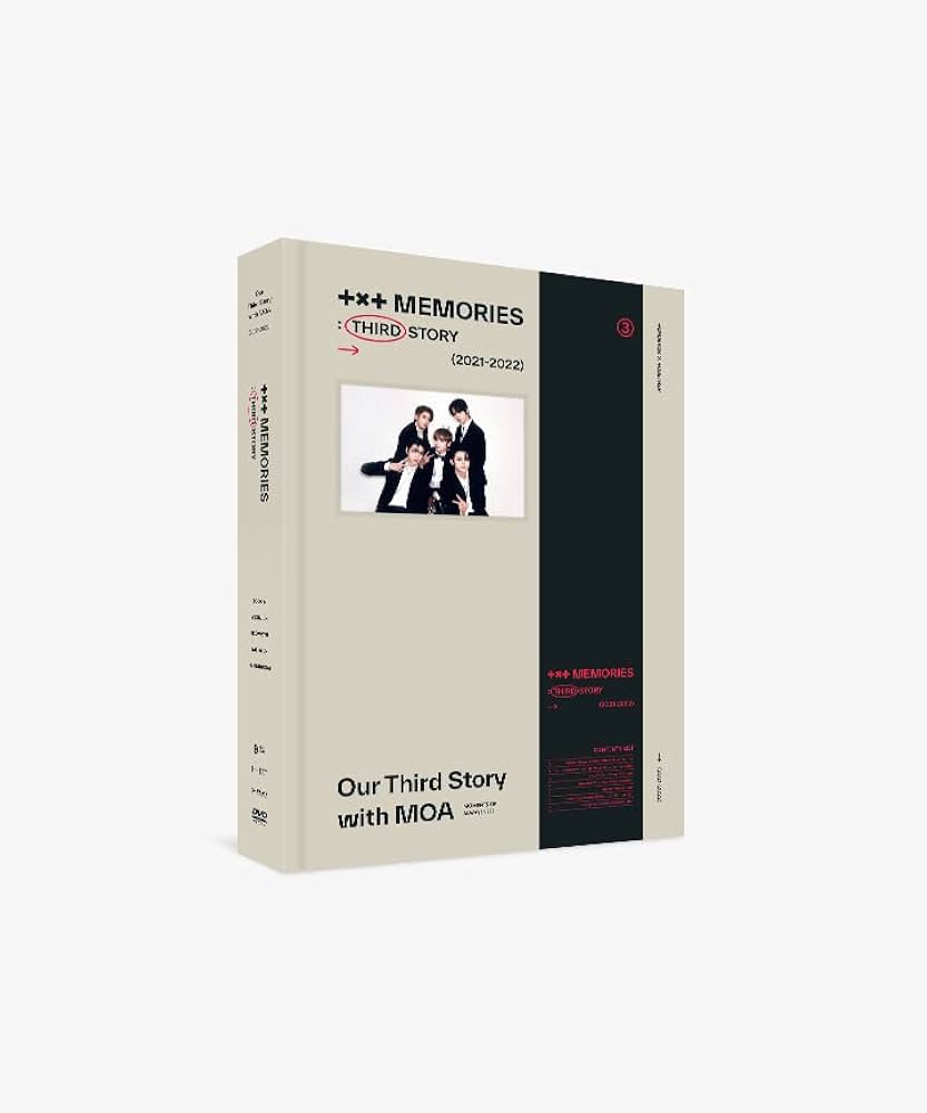 TXT TOMORROW X TOGETHER Memories: Third story DVD