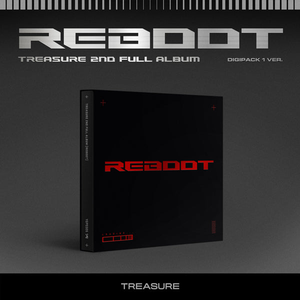 TREASURE - 2nd Full Album (REBOOT) DIGIPACK VER (Random ver.)