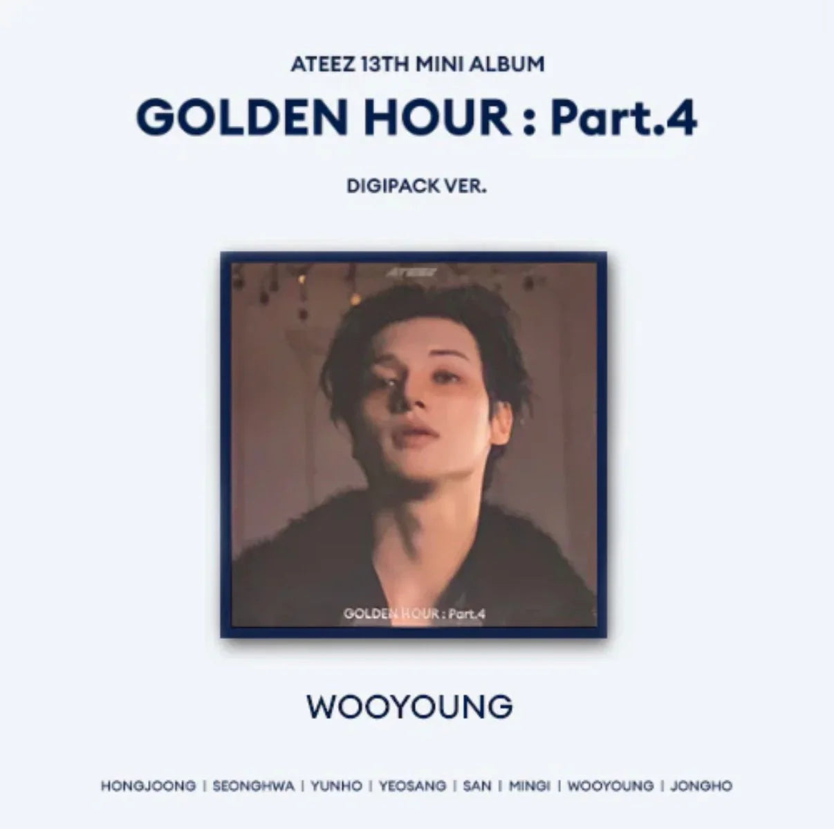 ATEEZ - Golden Hour: Part.4 (Digipack ver Wooyoung)
