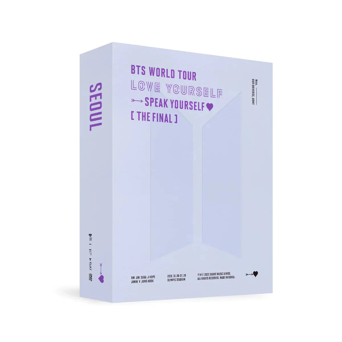 BTS - Love Yourself - Speak Yourself The final (DVD)