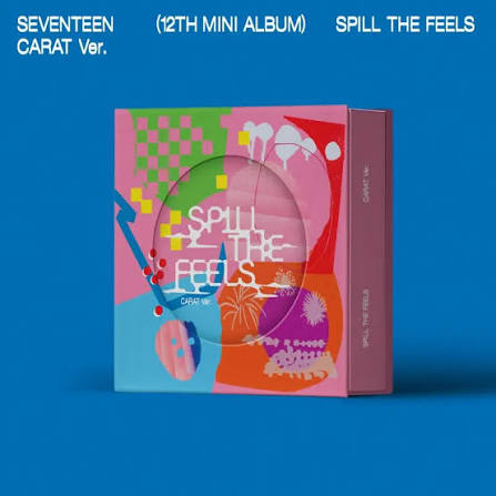 SEVENTEEN - 12th Mini Album (SPILL THE FEELS) CARAT Ver. (Random Ver.)