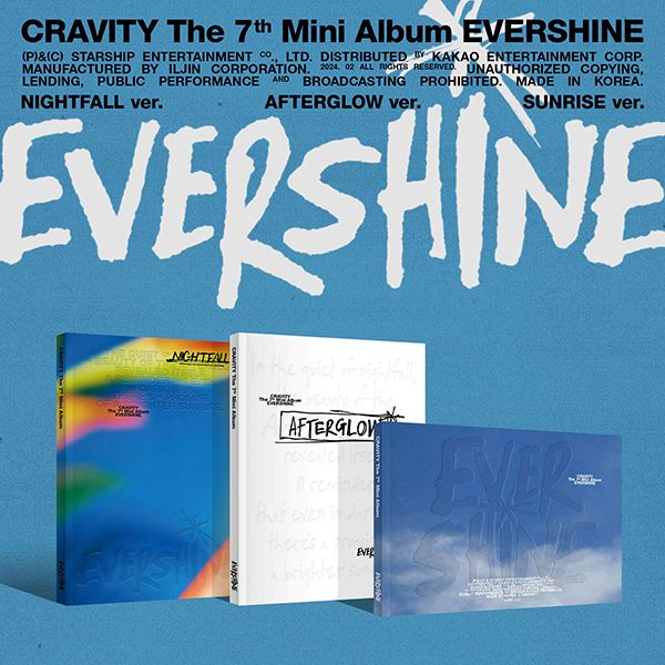 CRAVITY - The 7th mini album [Evershine] (Nightfall Ver.)