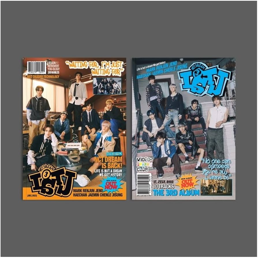 NCT DREAM ISTJ Photobook (Select version)