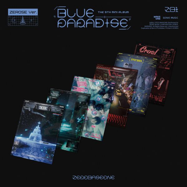 ZEROBASEONE - 5th Mini Album [BLUE PARADISE] ZEROSE ver. (Select version)