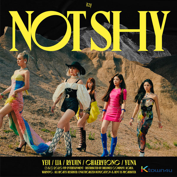 ITZY - Album [Not Shy](WITH PREORDER FOLDED POSTER)(Random Ver.)