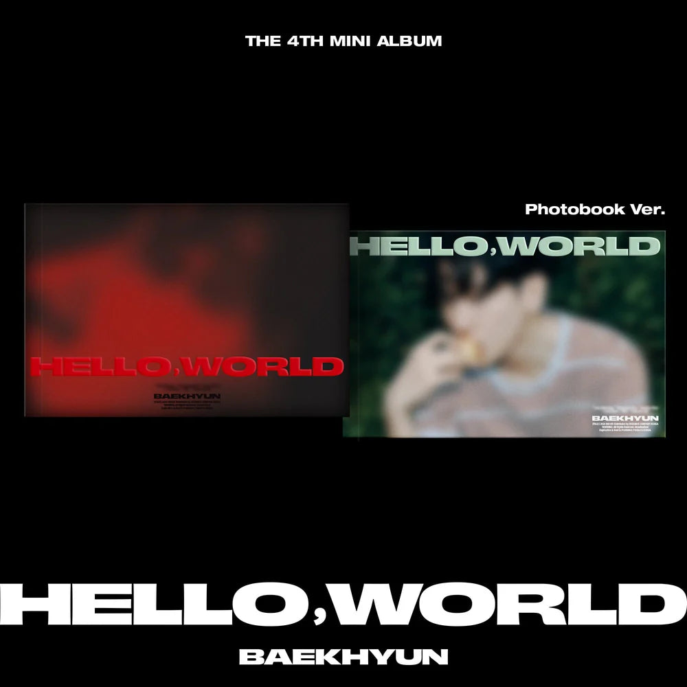 BAEKHYUN - 4th Mini Album [Hello,World] (Photobook Ver.) (Random Ver.)