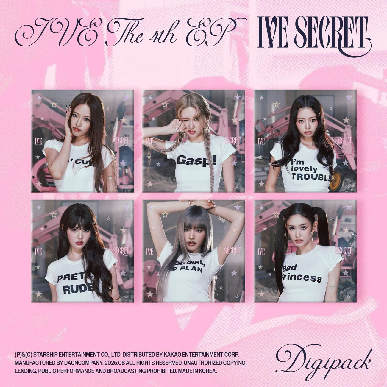 IVE - IVE SECRET (Digipack Limited version)