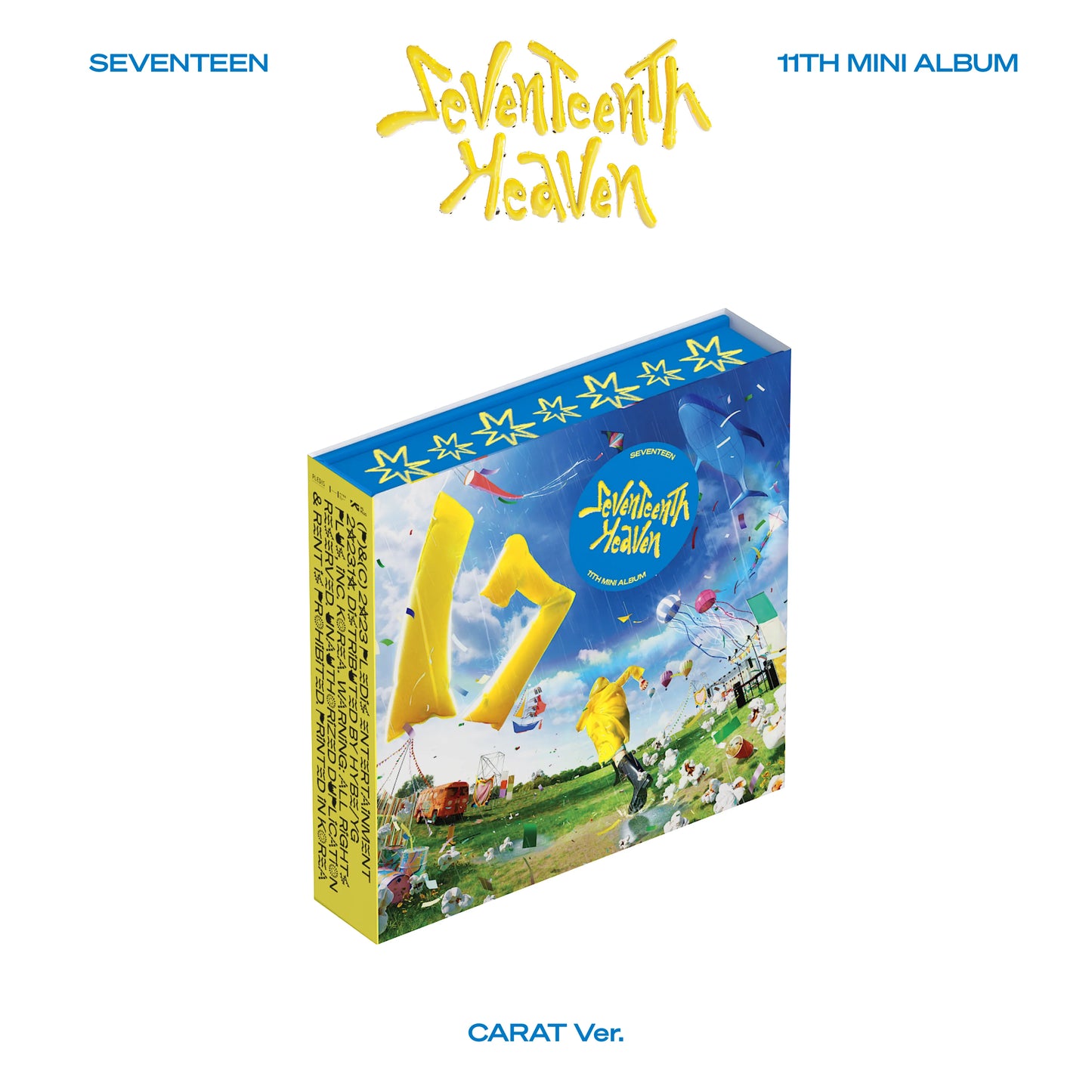SEVENTEEN Seventeenth heaven Carat (random version)